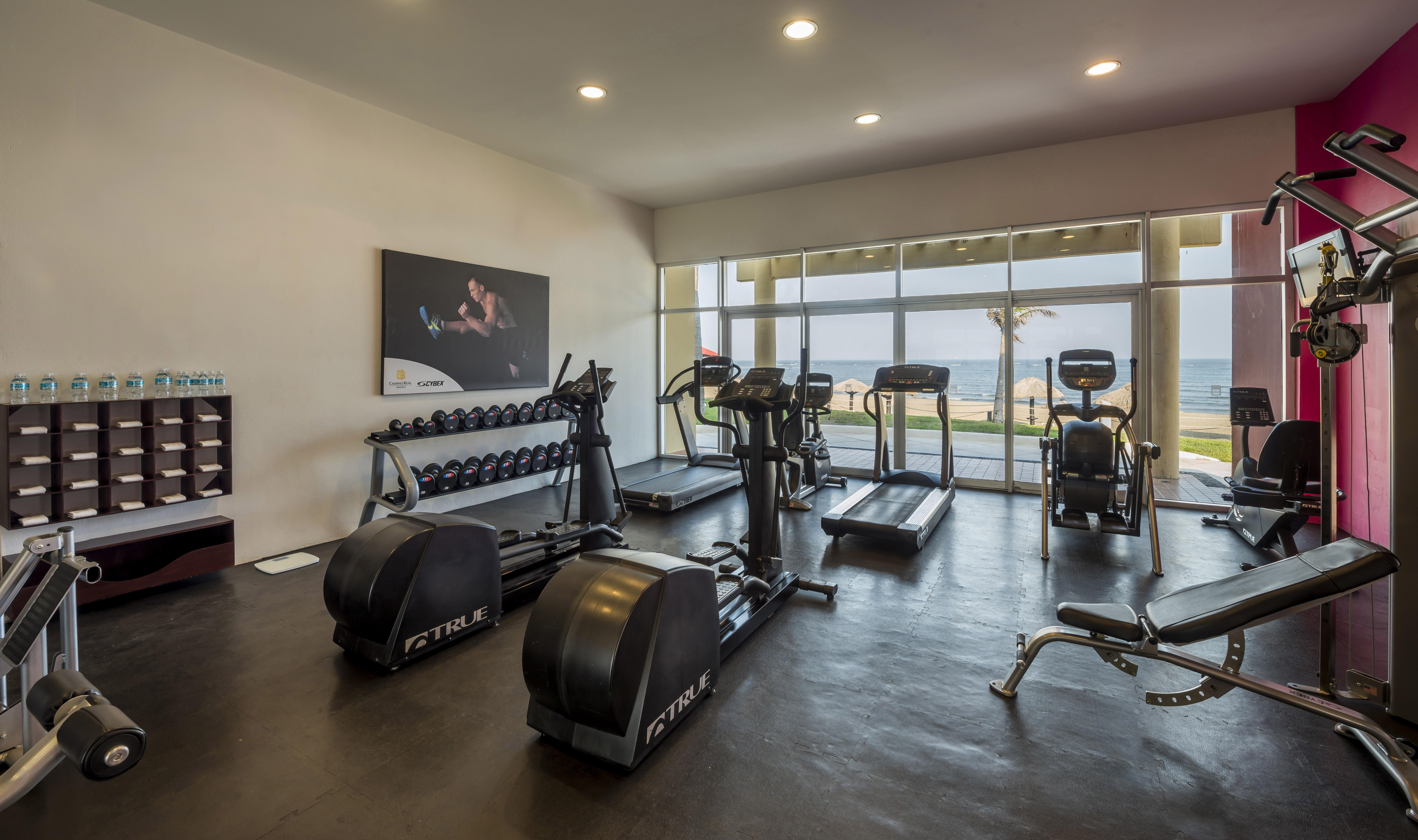 Camino Real เวราครูซ ภายนอก รูปภาพ The gym at the hotel