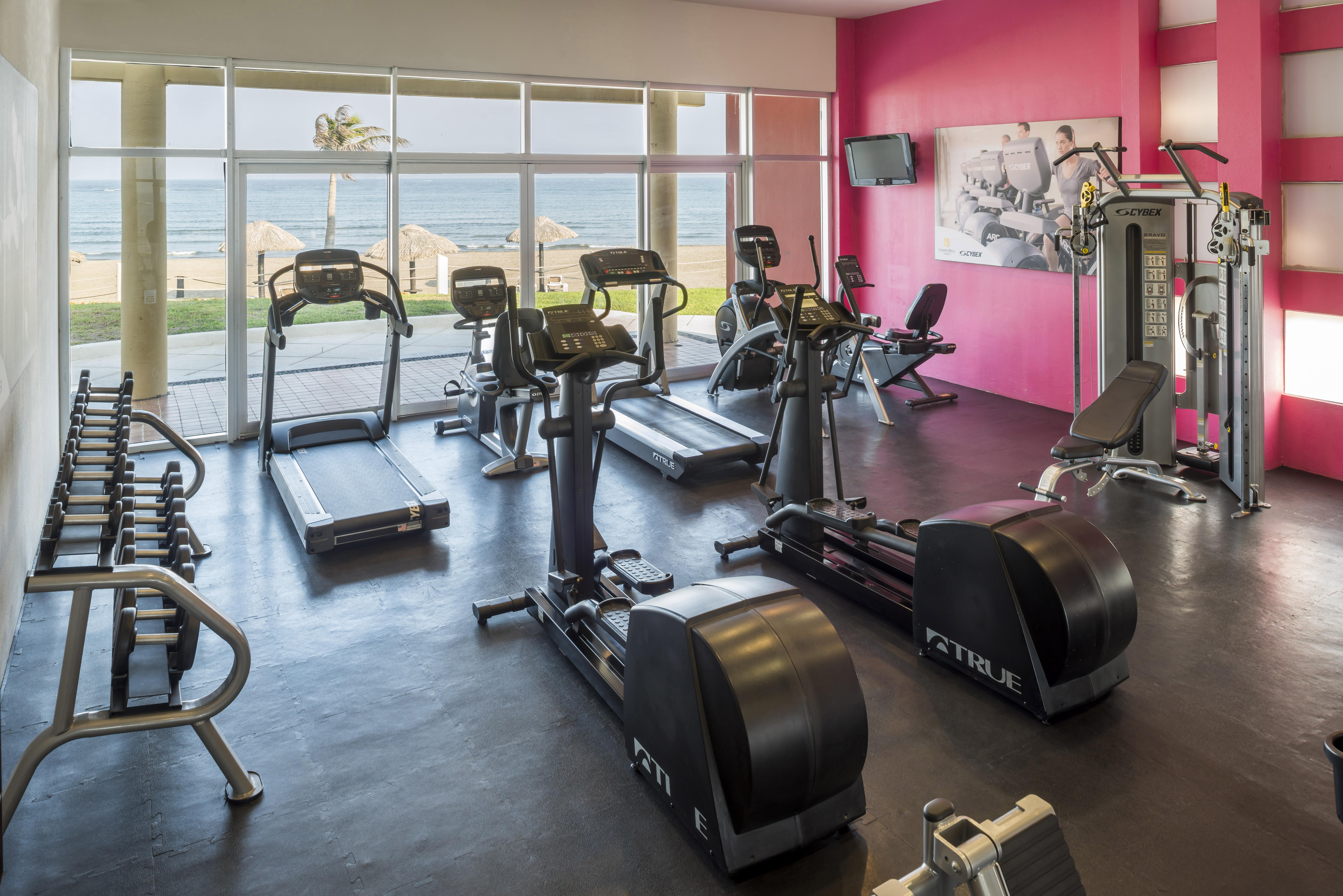 Camino Real เวราครูซ ภายนอก รูปภาพ The gym at the hotel