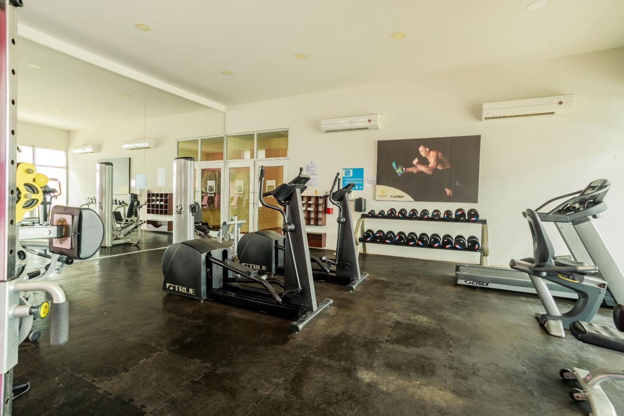 Camino Real เวราครูซ ภายนอก รูปภาพ The gym at the hotel
